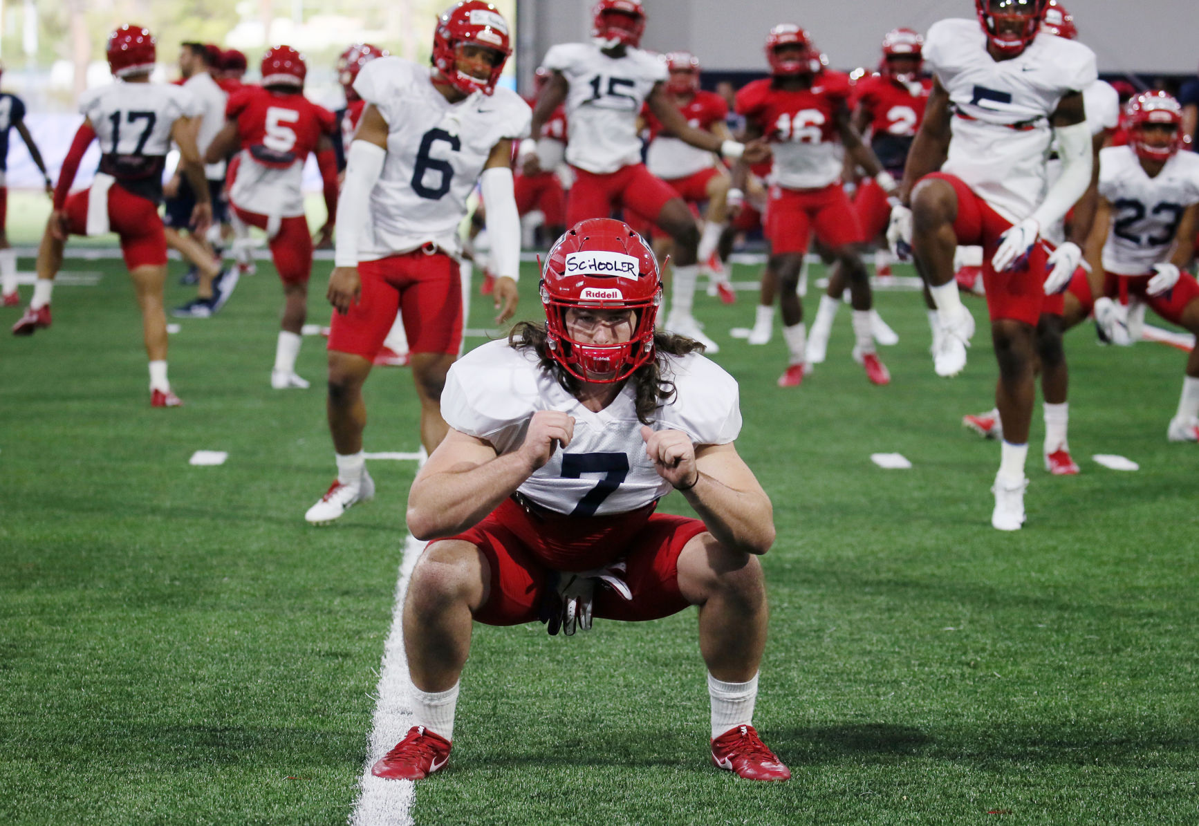UA Football day three